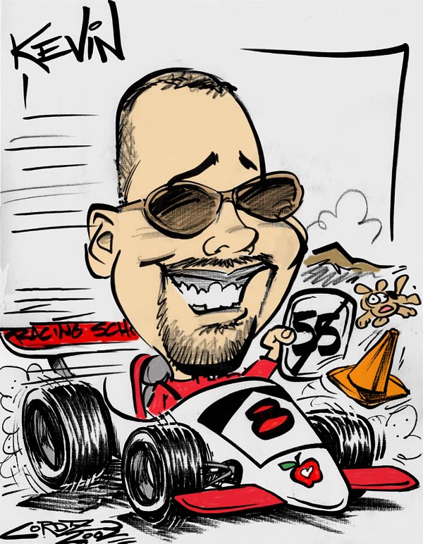 Cartoon Racing Kevin